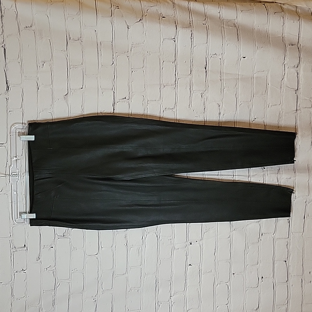 Zara Basic Medium Fuax Leather Pants